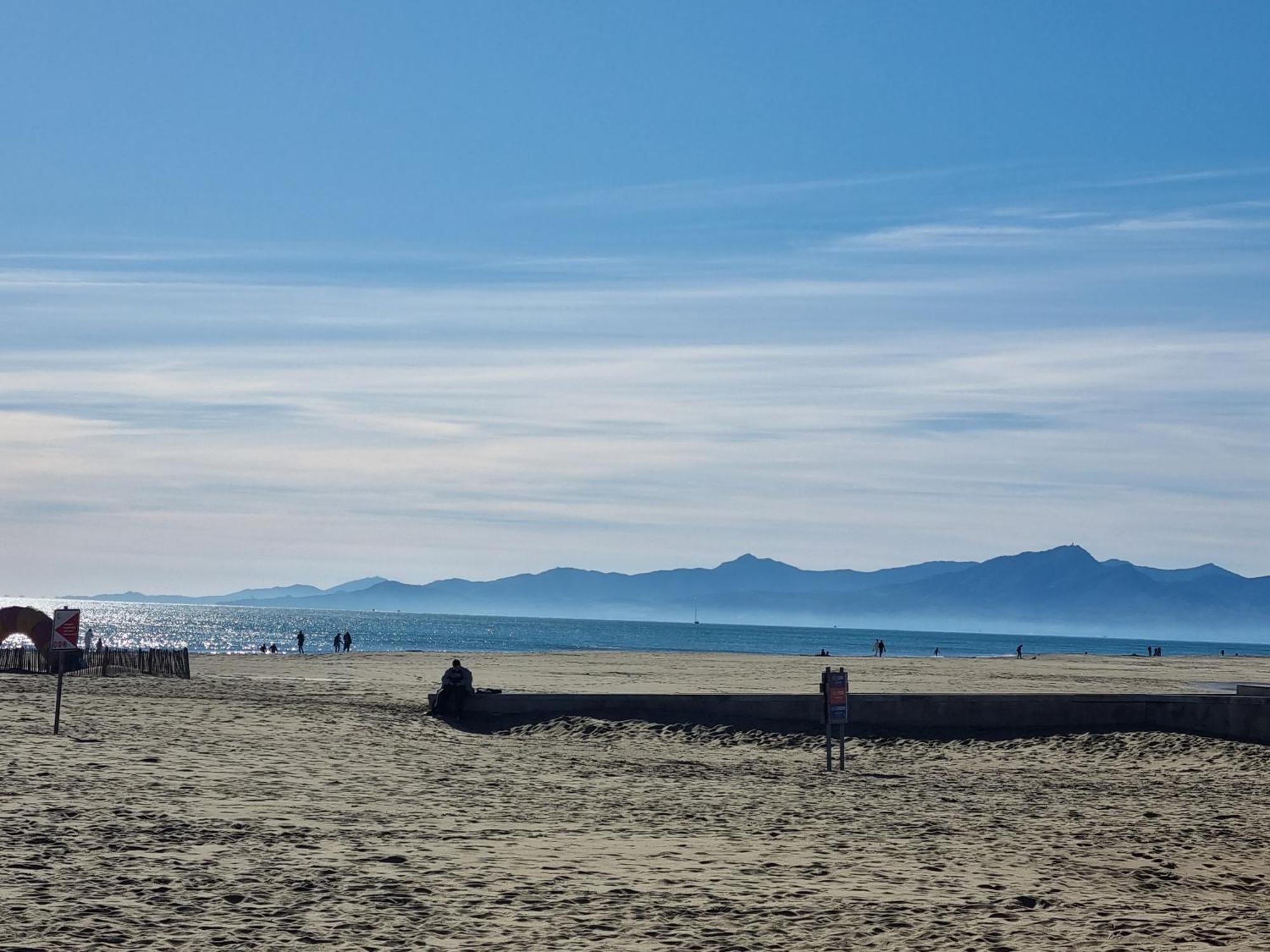 Studio Cosy Climatise Vue Mer Canet Plage 3Etoiles Екстер'єр фото