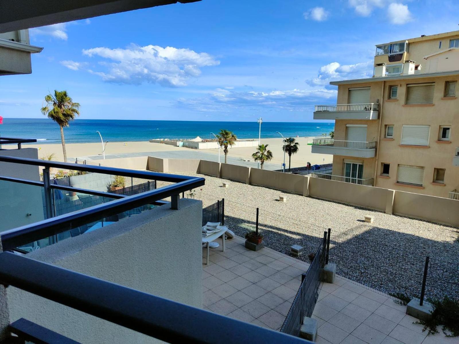 Studio Cosy Climatise Vue Mer Canet Plage 3Etoiles Екстер'єр фото