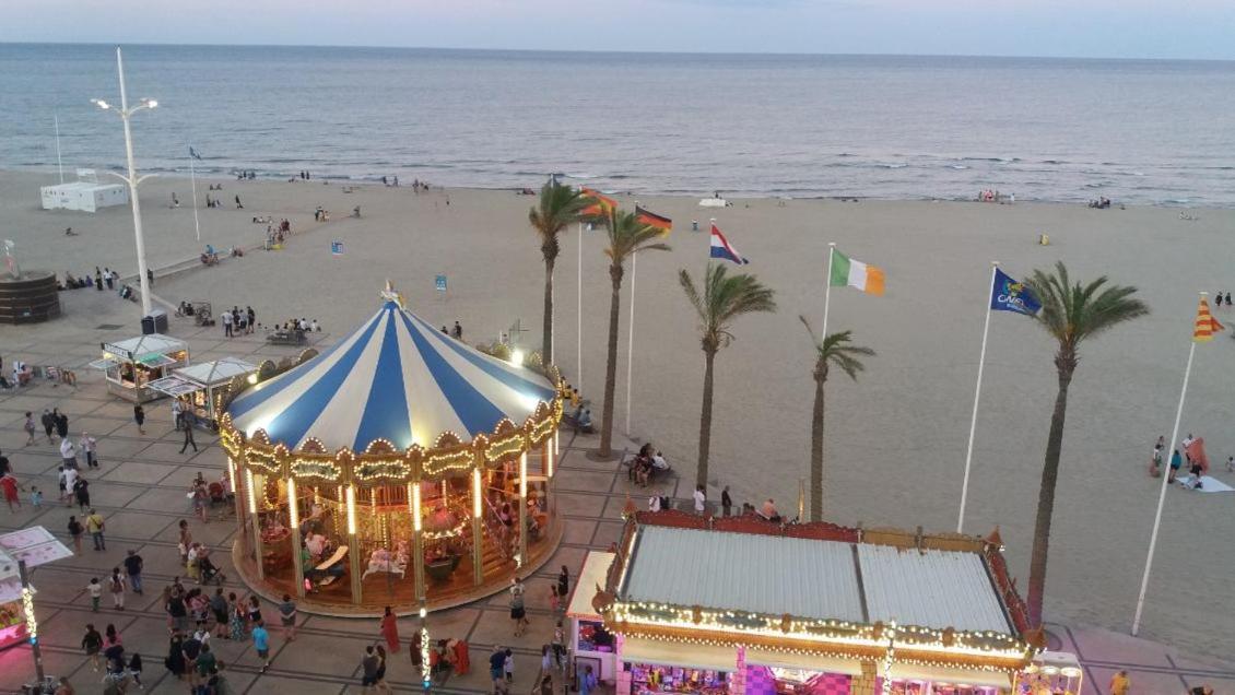 Studio Cosy Climatise Vue Mer Canet Plage 3Etoiles Екстер'єр фото